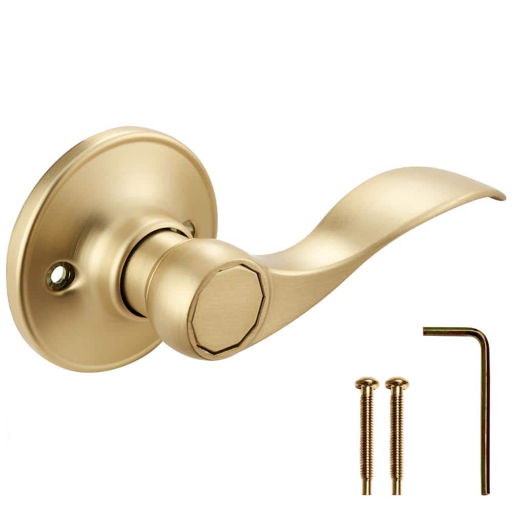 Springdale Satin Gold Dummy Door Lever