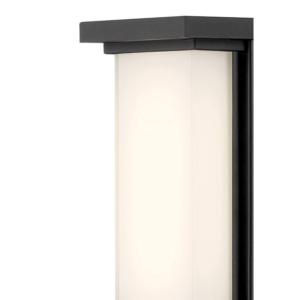 Black Sand Coal Aquarium Glass Dimmable LED Sconce