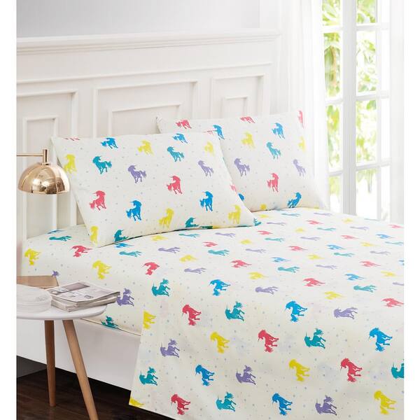 unicorn single bed sheets