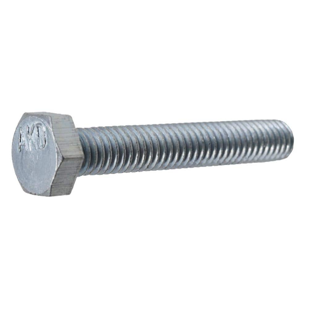 Everbilt 5/16 in.-18 x 2 in. Zinc Plated Hex Bolt 800736 - The Home Depot