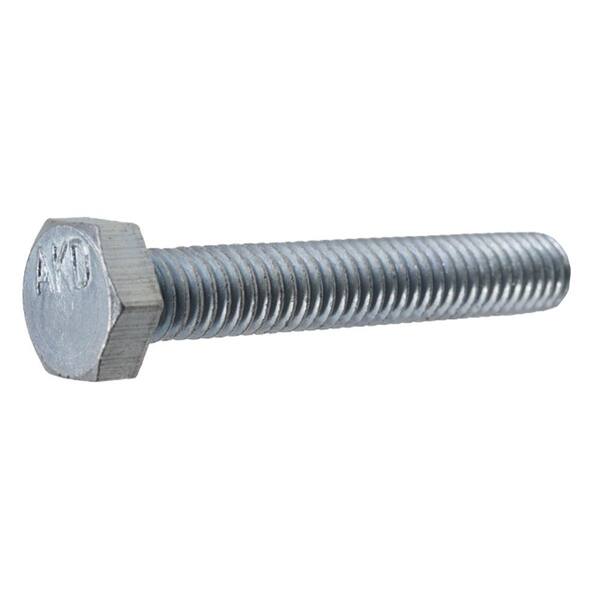 100-Pack Grade 8 Hex Flange Bolts – 3/8-16 X 1-1/2", Steel, Plain Finish