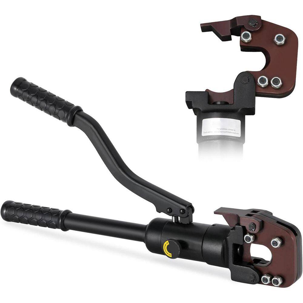 Hydraulic Cable Rebar ACSR Cutter Manual Steel Bar Shear Heavy Duty 60KN Cutting Tool for Reinforced Concrete price history on PriceWatchPro