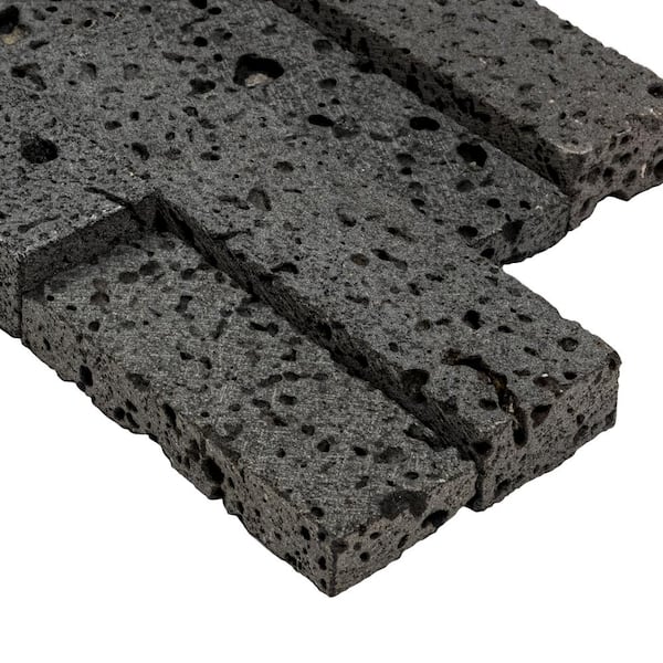 Basalt 2 in. Split Square Honed Mosaic Basalt 2 in. Split Square Honed Mosaic