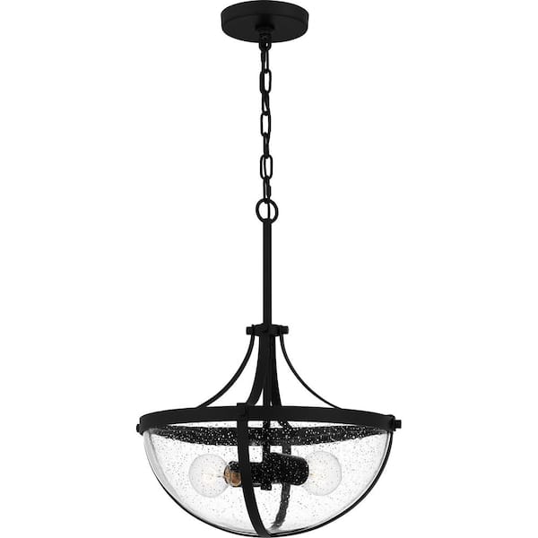 Quoizel Ainsdale 3-Light Painted Brass Pendant