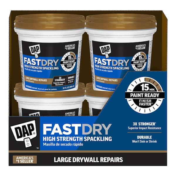 DAP Fast Dry 16 oz. Spackling Paste (12-Pack)