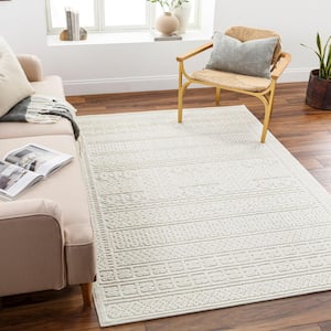 Lyna Tan 5 ft. x 7 ft. Indoor Area Rug