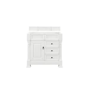 Brookfield 36 in. W x 22.8 in. D x 33.5 in. H Bath Vanity Cabinet without top in Bright White