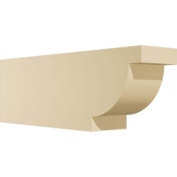 Ekena Millwork Standard Alpine 5 in. W x 8 in. H x 24 in. D Signature Urethane Rafter Tail Outlooker