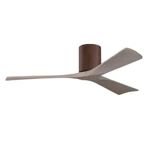Irene-3H 52 in. 6 Fan Speeds Ceiling Fan in Brown with Remote and Wall Control Included