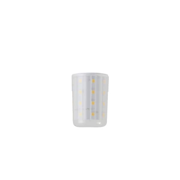 6-Watt Equivalent G6 Bi-Pin Cylinder  Bright White (3000K) LED Light Bulb, 550 Lumens, T24 and JA8 Compliant (1-Bulb)