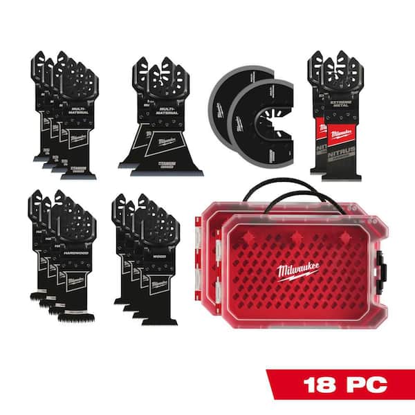 Milwaukee Oscillating Multi-Tool Blade Kit (18-Piece)