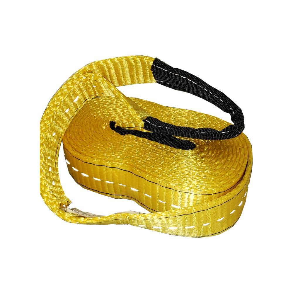 EVEREST 20 ft. Recovery Rope Strap 6333 lbs. TS22056 - The Home Depot