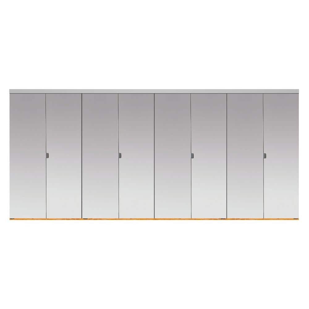 Impact Plus 120 in. x 96 in. Beveled Edge Mirror Solid Core MDF