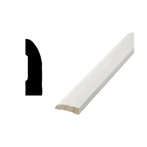 Woodgrain Millwork WG 3704 - 7/16 in. x 1-5/8 in. Primed Finger-Jointed ...