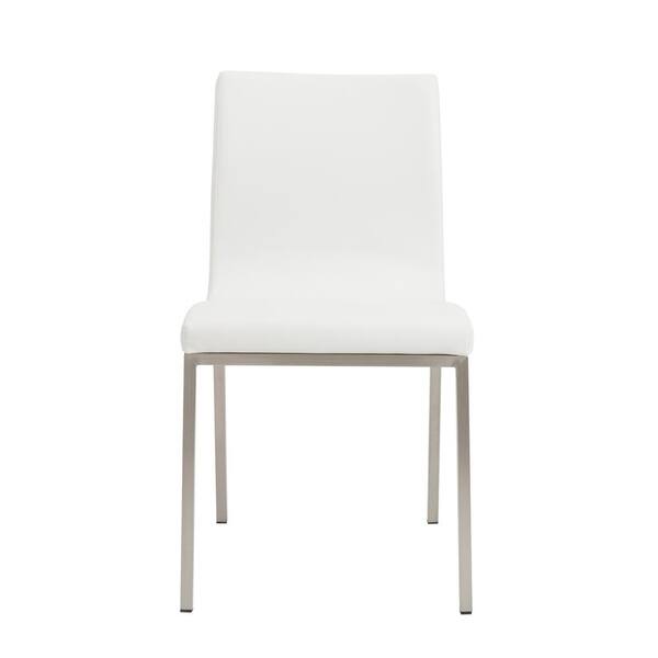 Eurostyle Scott White Side Chair Set Of 2 80960wht The Home Depot Eurostyle Scott White Side Chair Set, White Side Chair