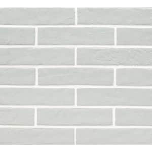 Capella Fog Brick 2 in. x 10 in. Matte Porcelain Floor and Wall Tile (5.15 sq. ft. / case)
