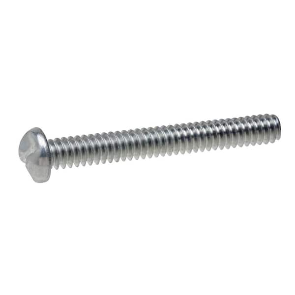 Everbilt #8-32 tpi x 1/2 in. Zinc One Way Machine Screw