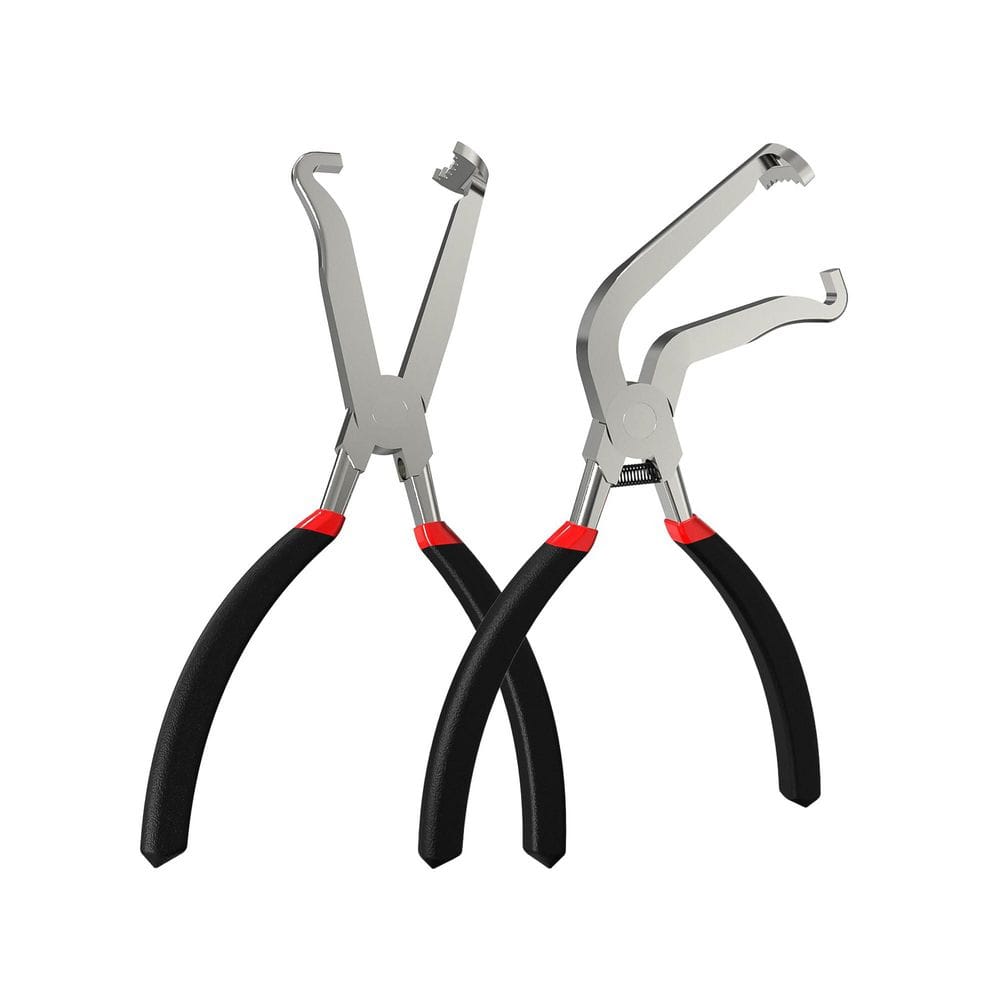 2-Piece Electrical Disconnect Pliers Set with Anti-Slip Grip, Includes Straight and 60° Bend for Automotive Connectors price history on PriceWatchPro