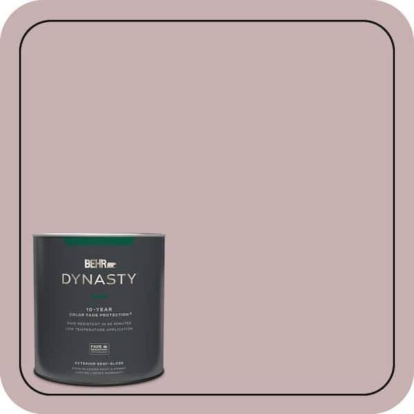 BEHR DYNASTY 1 qt. #120E-3 Subdued Hue Semi-Gloss Enamel Exterior Stain-Blocking Paint & Primer