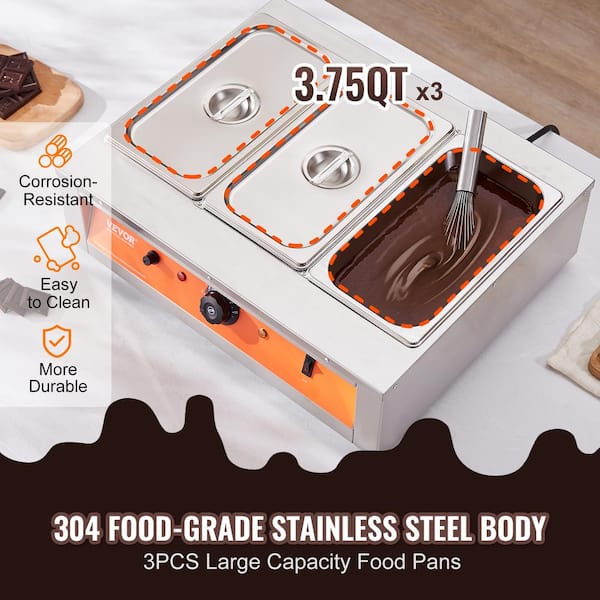 400ML Stainless Steel Chocolate Melting Pot - Brilliant Promos - Be  Brilliant!