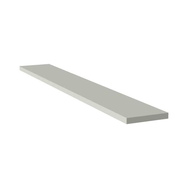 6 in. W x 42 in. H x 0.75 in. D in Laguna Grey Double Shaker Wall Filler