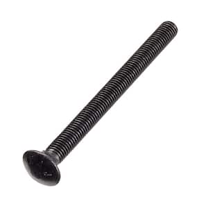 1/2 in. -13 x 6 in. Black Deck Exterior Carriage Bolt (15-Pack)