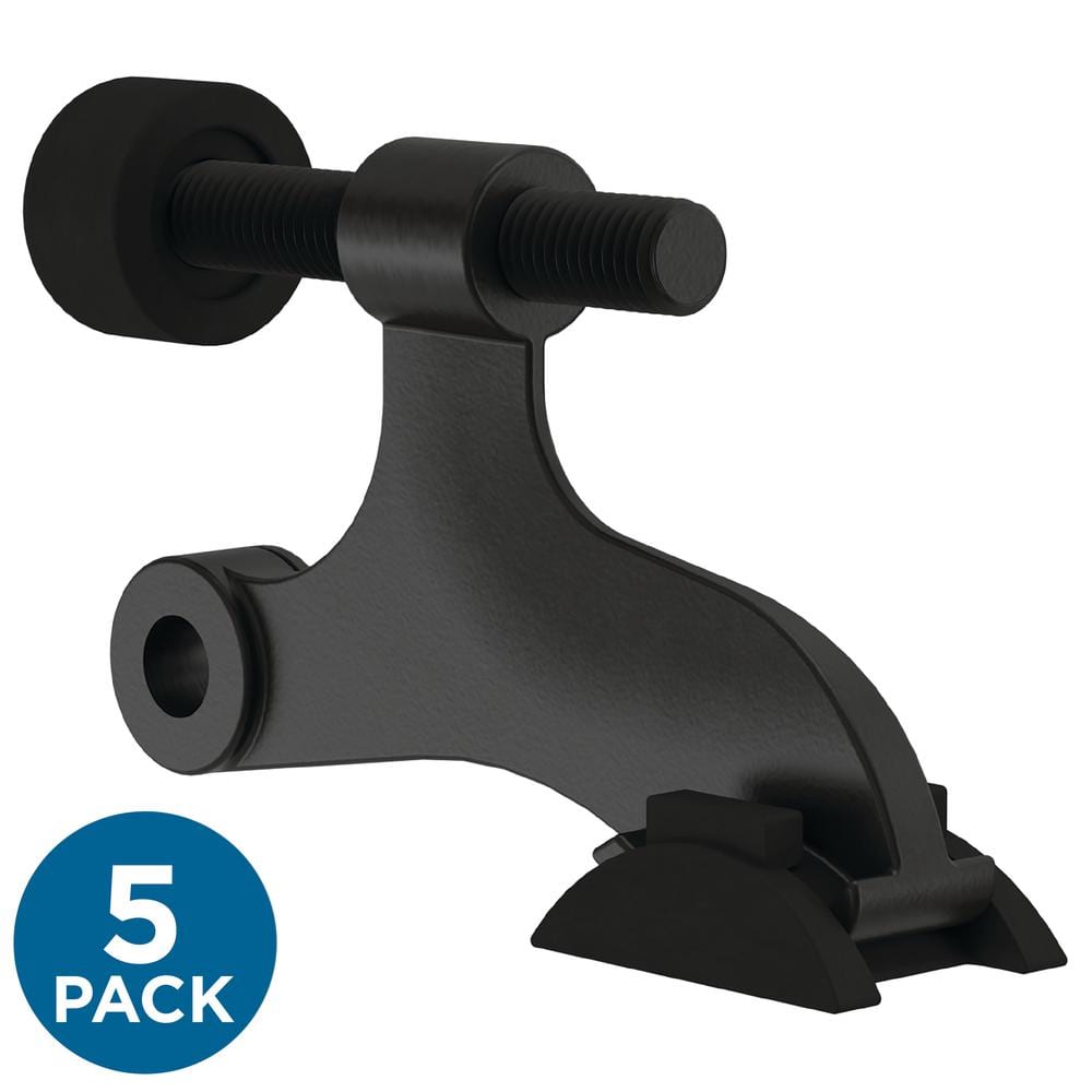Franklin Brass Hinge Pin Door Stop in Matte Black (5Pack) B59650KFB