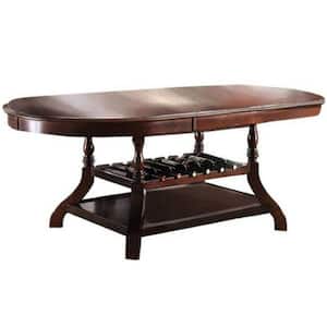 Modern Style 42 in. Brown 4 Legs Wooden Dining Table