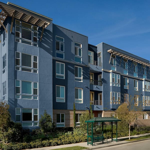 5 gal. #580D-7 Deep Royal Flat Exterior Paint