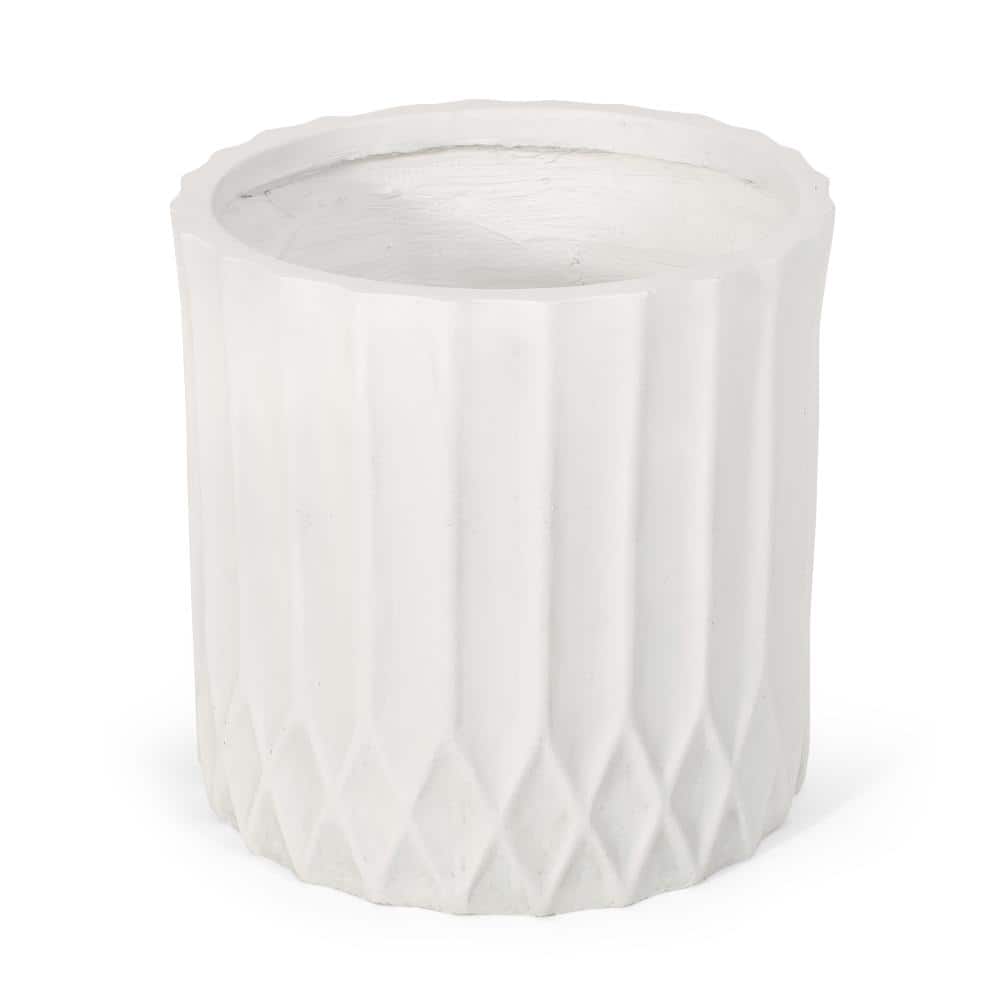Candor 16.5 in. Antique White Magnesium Oxide Urn Planter for Indoor Outdoor Use price history on PriceWatchPro