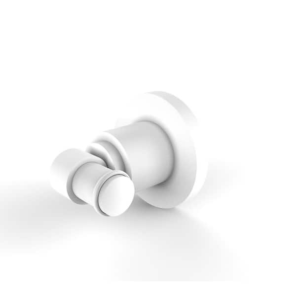 Allied Brass Washington Square Collection J-Hook Robe/Towel Hook in Matte White