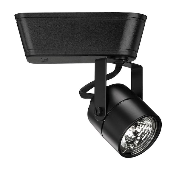 1-Light 75-Watt Black Low Voltage Track Head for H Track