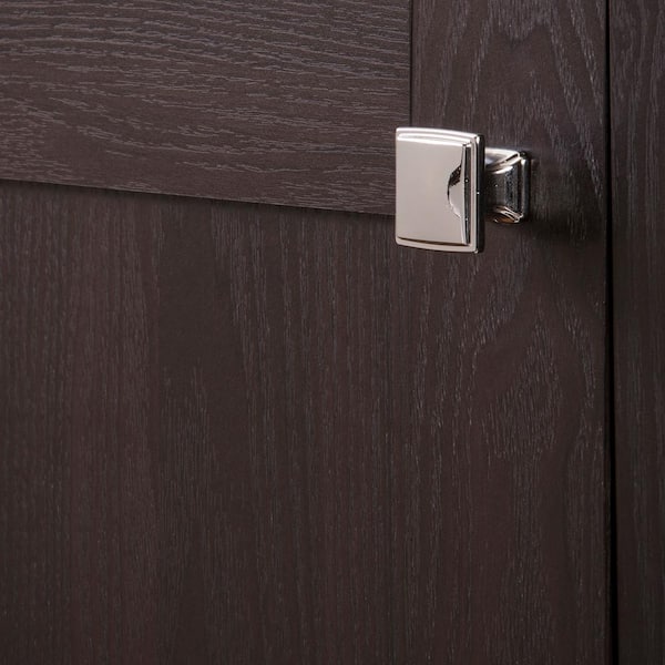 Door & Drawer Lock, Chrome, 1/4-In.