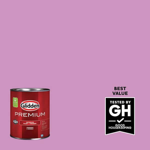 Glidden Premium 1 gal. PPG1251-5 Moorland Heather Semi-Gloss Interior Paint