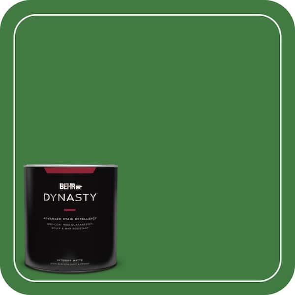 BEHR DYNASTY 1 qt. #M390-7 Hills of Ireland Matte Interior Stain-Blocking Paint and Primer