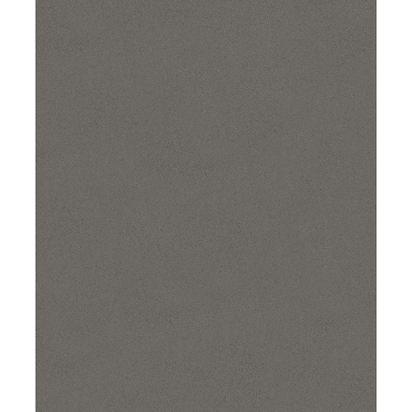 Unbranded Textures Collection Dark Grey Plain Glitter Finish Vinyl on Non-Woven Non-Pasted Wallpaper Roll