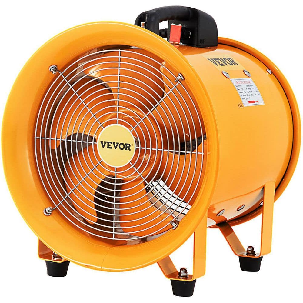  GTOUNACT Utility Blower Fan 8 Inches, High Velocity Industrial  Ventilator, Portable Exhaust Axial Fan, Fume Ventilation Extractor for  Exhausting & Ventilating at Home and Job Site : Tools & Home Improvement