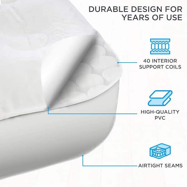 Ivation EZ-Bed 24 in. Full Size Air Mattress with Built in Pump