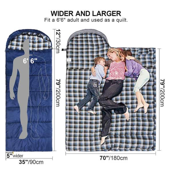 Sleeping bag 210 x 75 cm, Seasonal Trends