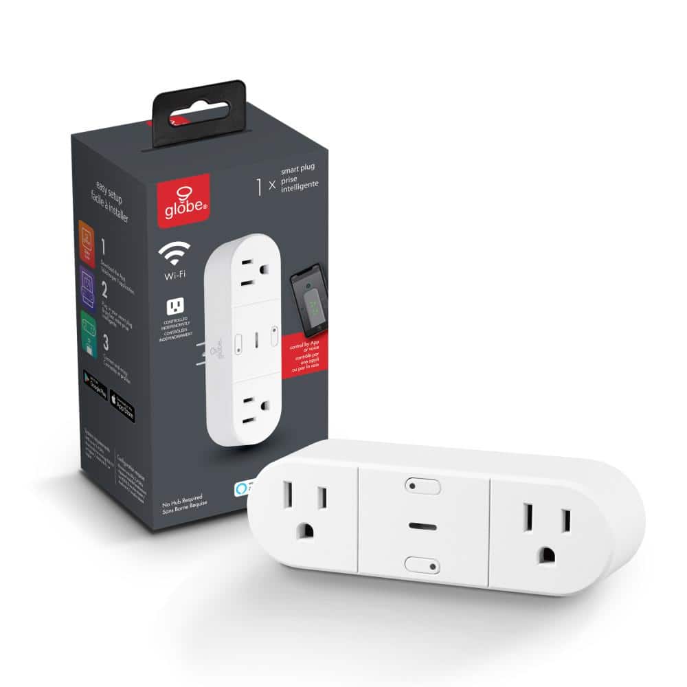 Generic Govee Dual Smart Plug 4 Pack, 15A WiFi Bluetooth Outlet