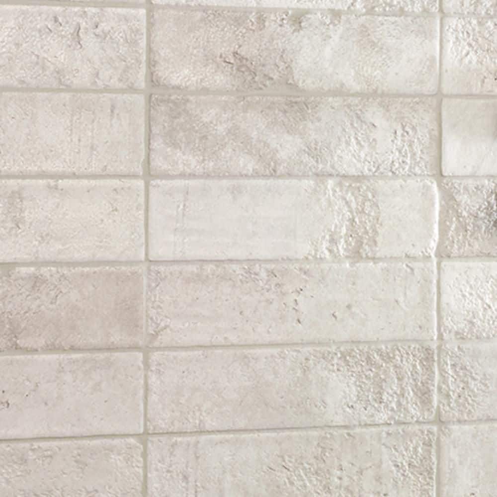 Durango White 2.5 in. x 9.75 in. Satin Rectangle Ceramic Wall Tile (5.38 sq. ft./Case) price history on PriceWatchPro