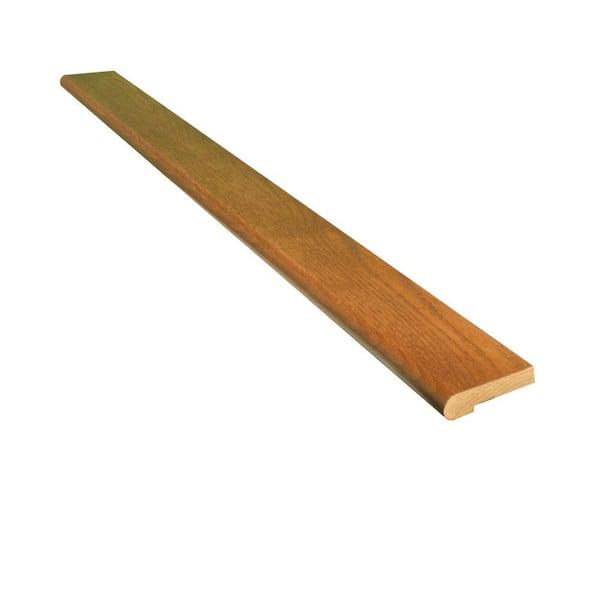 Stairtek 0.75 in. x 3.5 in. x 92 in. Prefinished Gunstock Red Oak Nosing