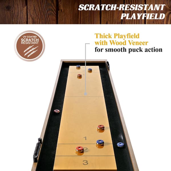 Classic 9 Ft Shuffleboard - Choice Of Finish For Sale