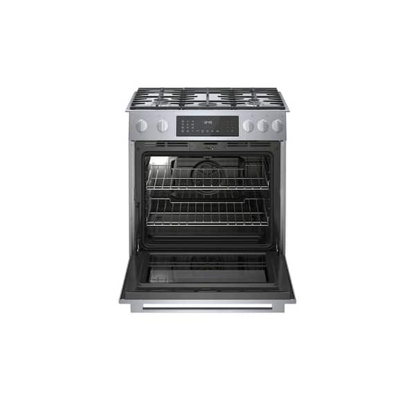 Bosch Benchmark Series 30 in. 4.6 cu. ft. Slide In Dual Fuel Range