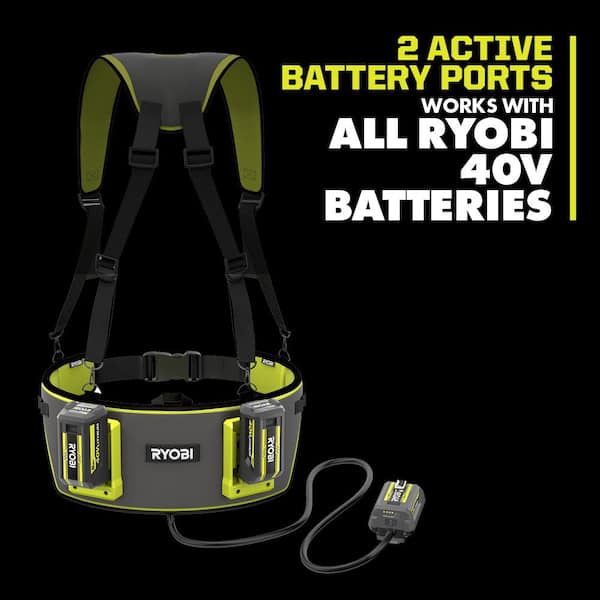 RYOBI 40-Volt Hip Belt Battery Power Supply (Tool Only) OP40HBA - The Home  Depot