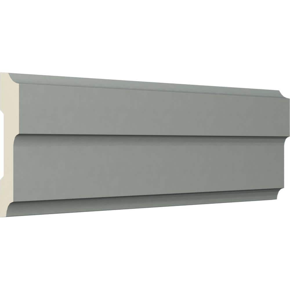 Gray Polyurethane Milton Chair Rail Molding 94.5" Length