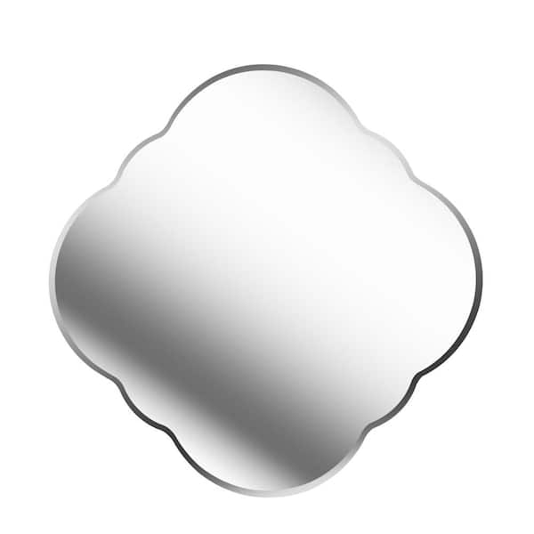 Kenroy Home Carla Round Glass Wall Mirror