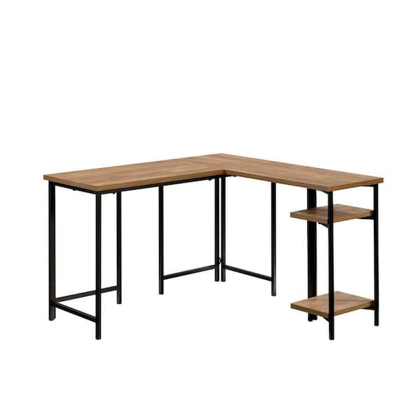 SAUDER North Avenue 47.008 in. L-Shaped Sindoori Mango Computer Desk