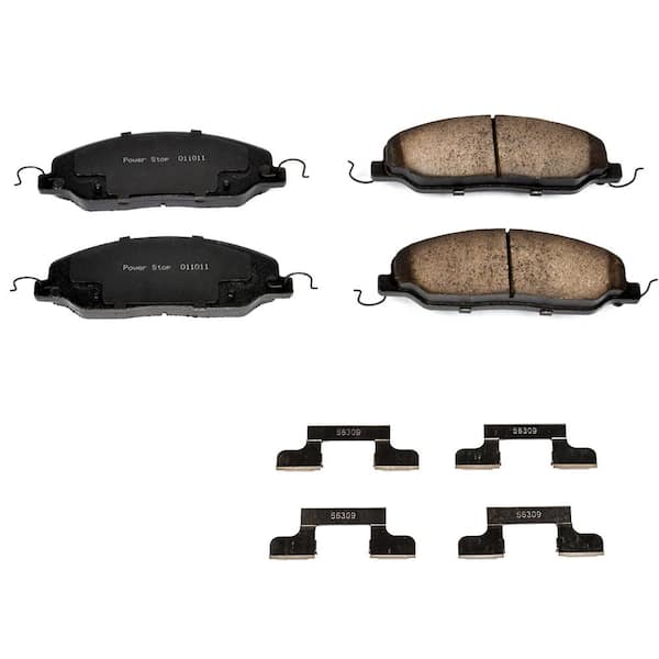 Power Stop Disc Brake Pad Set 2005-2010 Ford Mustang V6 V8