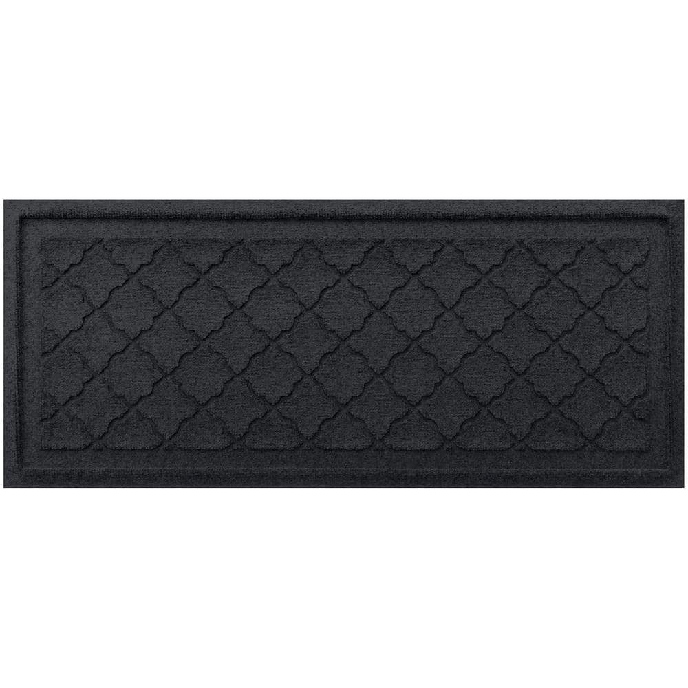 Aqua Shield Squares 15 in. x 36 in. Boot Tray Charcoal